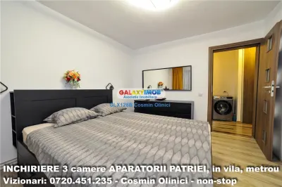 INCHIRIERE 3 camere BERCENI - Aparatorii Patriei, metrou, in vila - foto 9