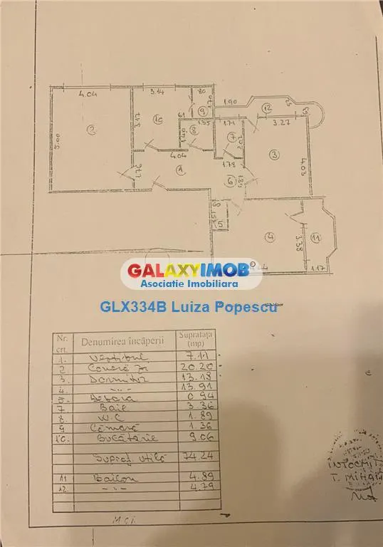 Apartament de vanzare 3 camere zona SEBASTIAN et 4/8,  84mp | centrala - foto 10
