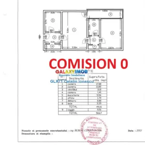 Vanzare apartament 2 camere Baba Novac - Bucuresti