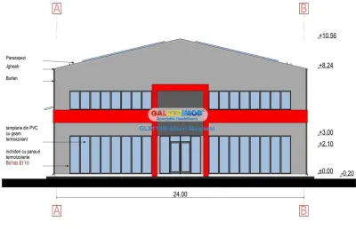 Inchiriere Hala 600 mp deschidere DN3 centura A0 - Bucuresti