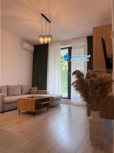 Inchiriere  2 camere parter gradina  mobilat Baneasa Greenfield nou - foto 15
