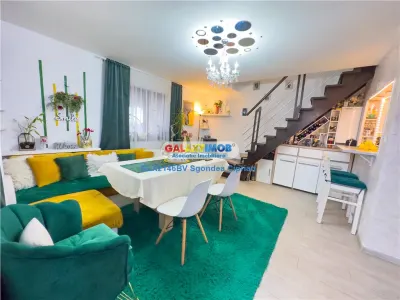 Casa 105 mp 800 mp curte panouri solare - Sanpetru