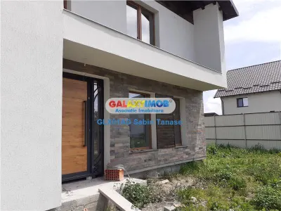 de vanzare casa moderna P+E Valea mare 700 mp teren - Stefanesti