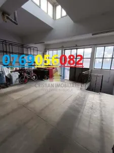 Hala 190 mp, D+P din boltari, zona Centrala ,artera circulata - Braila