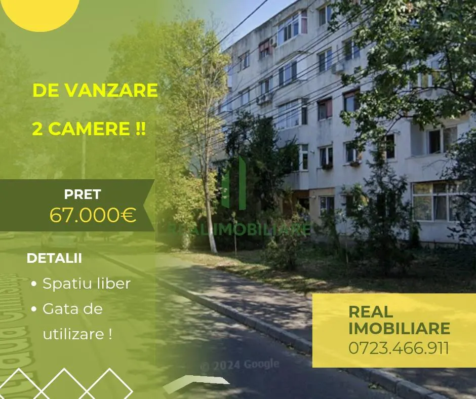 Apartament 2 camere etaj 1 ! - foto 1