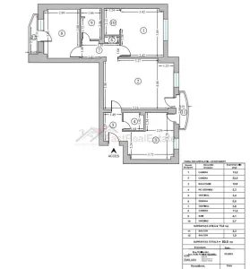 Apartament 3 camere - foto 9
