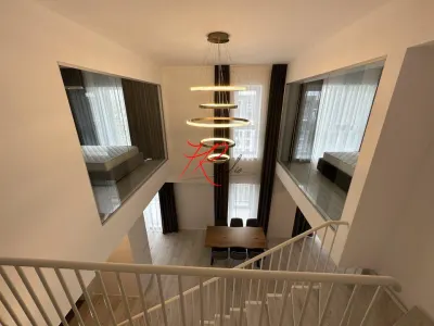 Vanzare penthouse duplex, lux , Barbu Vacarescu, mobilat - Bucuresti