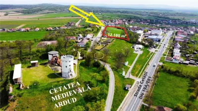 VIDEO | Teren 12.180 m² langa Cetatea Medievala Ardud | Hotel / Investitie turistica - Satu Mare