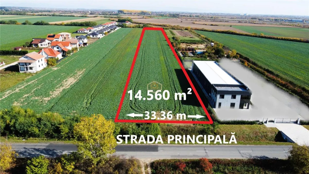 VIDEO | Servicii / Logistic | Teren 14.560 mp in Lazuri | Drum Principal - foto 1
