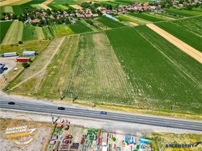 8.400mp, la DN12, cu Certificat Urbanism, teren intravilan, Chichis, Covasna. - foto 2