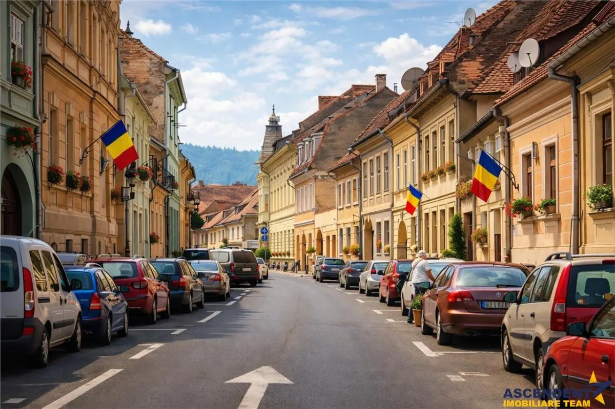 Imobil + transfer afacere, locuri parcare, Centrul Istoric, Brasov - foto 7