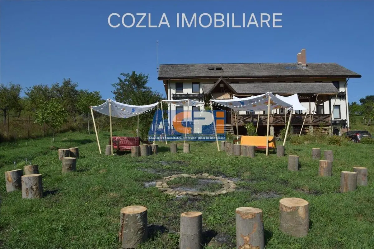 Pensiune rustica 670 mp, Dobreni, Neamt, amplasata pe lot teren 8900mp - foto 2
