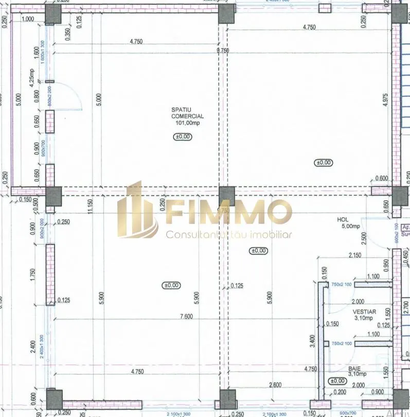 Spatiu comercial | 108mp | Parter | Burdujeni-Sat | ID:1528 - foto 1