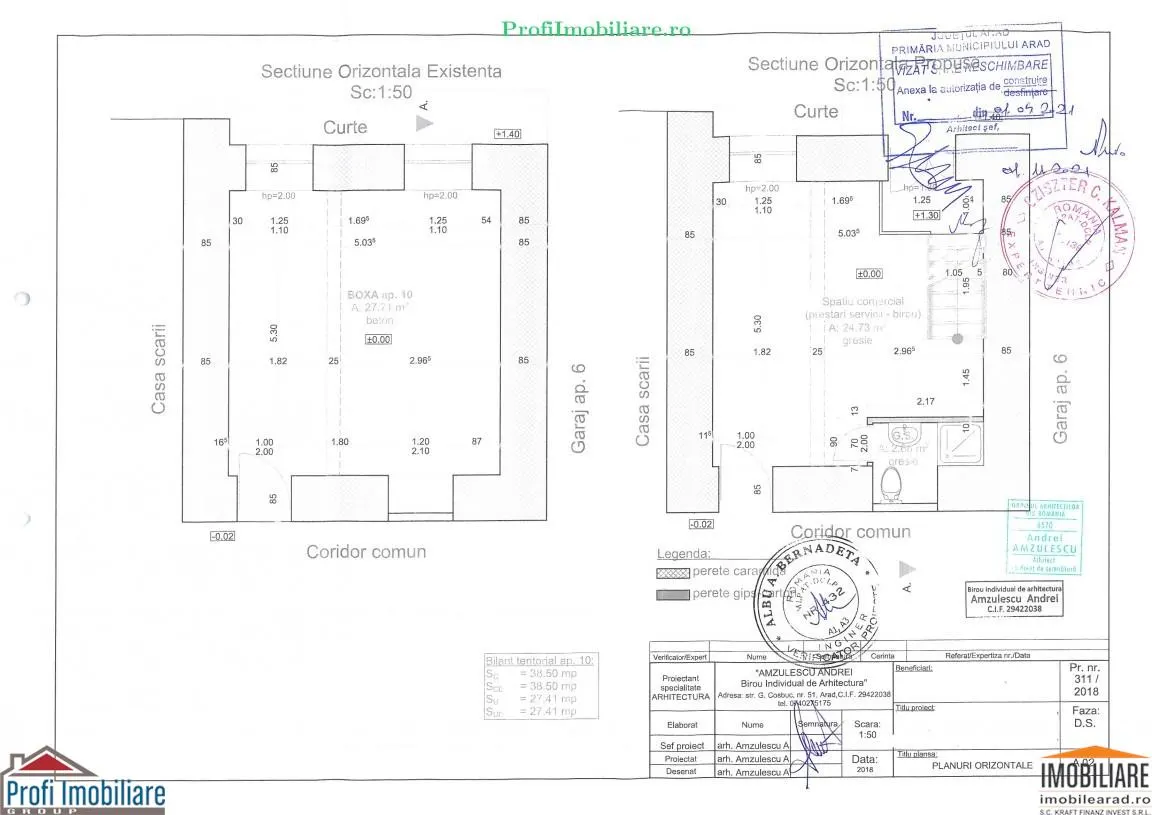 Spatiu langa Primarie pt. prestari servicii, birou, cabinet, salon - renovat - TUR VIRTUAL - foto 18