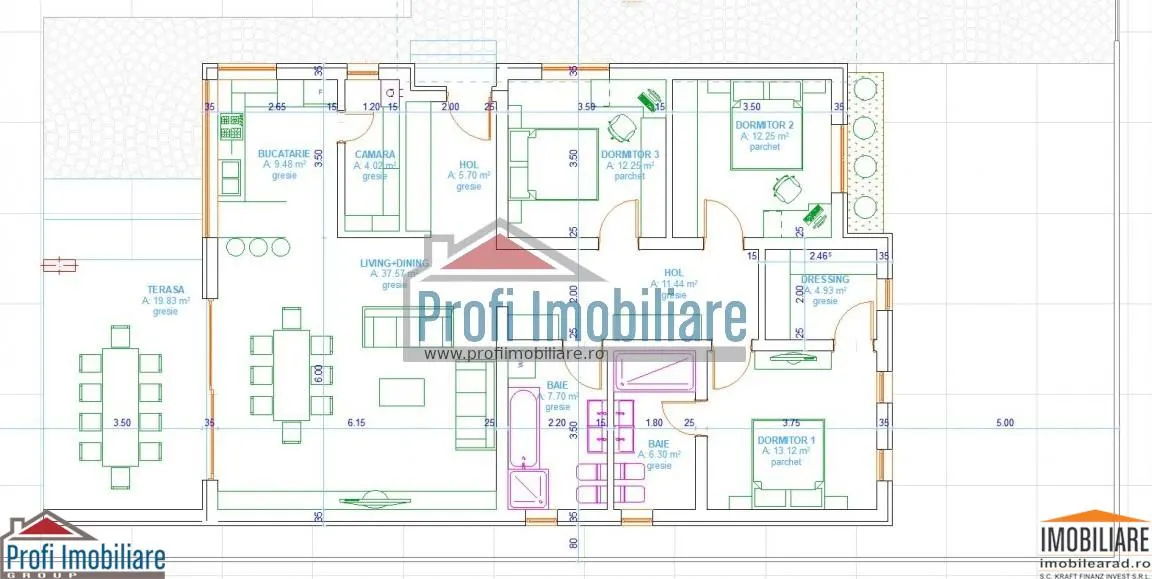 Loc de casa 540mp, toate utilitatile si Proiect casa Parter la 10 min. de Podgoria - foto 15