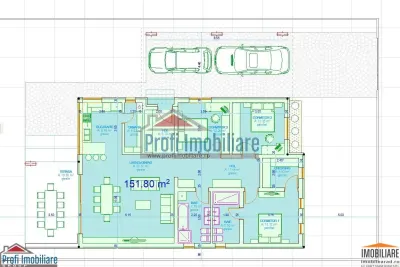 Loc de casa 540mp, toate utilitatile si Proiect casa Parter la 10 min. de Podgoria - foto 5