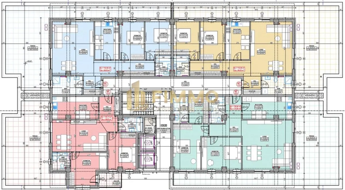 Penthouse | 112mp | Terasa 65,4mp | Traian Vuia | ID:1157 - foto 3