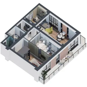 Apartament Nou 3 camere  de vanzare  Galata, - foto 4
