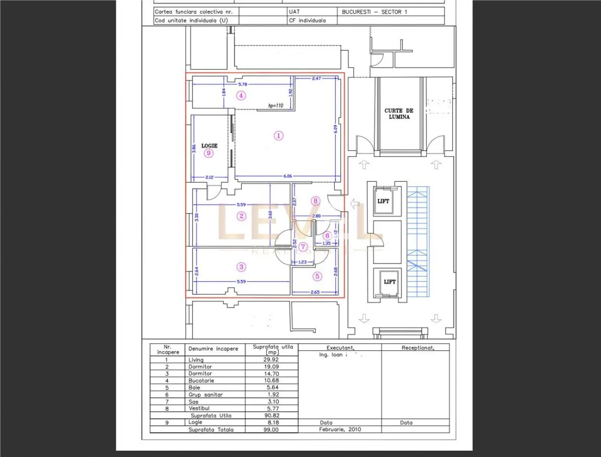 Apartament spatios cu 3 camere de vanzare, Herastrau, 100 mp suprafata utila [TUR VIDEO] - foto 18