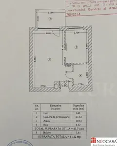 APARTAMENT 2 CAMERE DOMENII // MOBILAT, UTILAT - foto 10