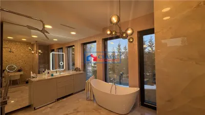 Vanzare casa individuala 5 camere finisaje de LUX in Borhanci - foto 13