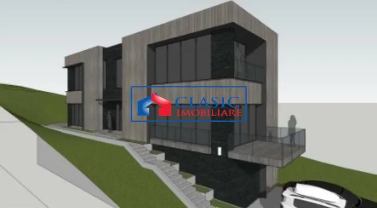 Vanzare teren cu autorizatie de constructie zona Faget, Cluj-Napoca - foto 1