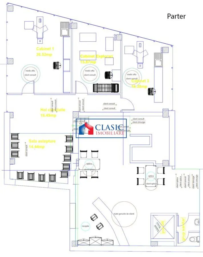Inchiriere spatiu birouri, showroom sau clinica, zona Zorilor, Cluj-Napoca - foto 14