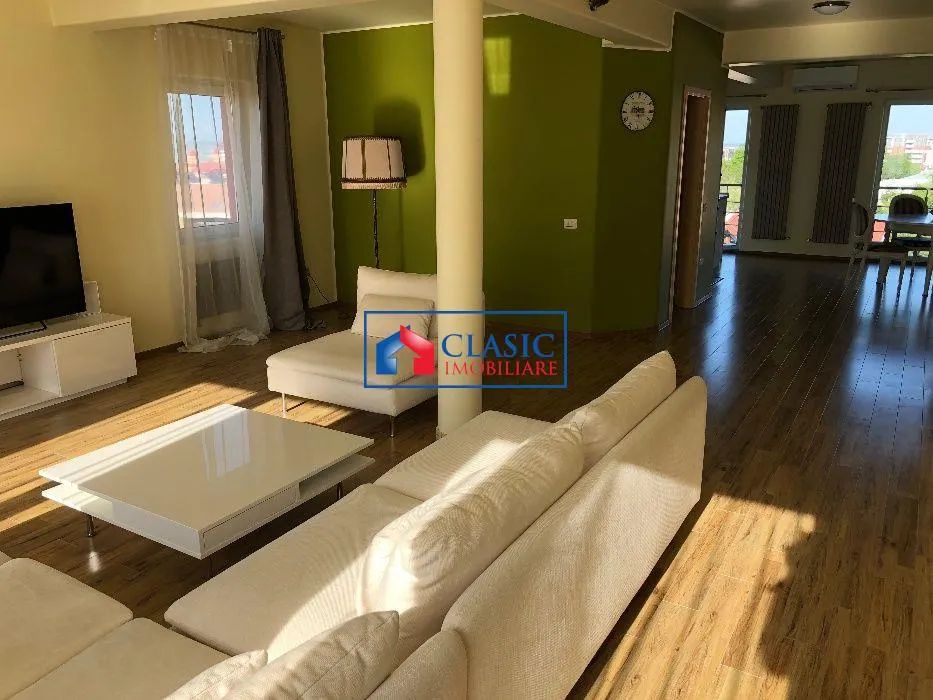 Inchiriere apartament tip penthouse 4 camere de LUX in Zorilor- strada Mircea Eliade - foto 1