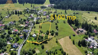 Teren 5100 mp zona peisaj exceptional in Campulung Moldovesc - Campulung Moldovenesc