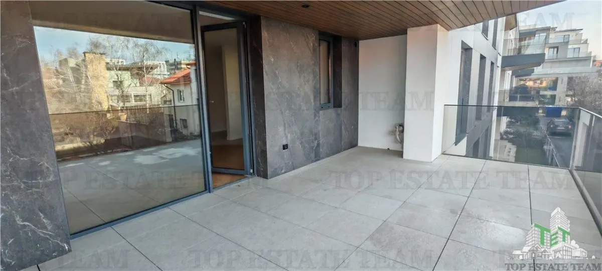 Apartament de 2 camere, cu finisaje premium, 67.1mp, toate utilitatile, piscina, complex rezidential securizat, zona Padurea Baneasa - foto 12