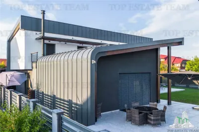 Casa moderna in Corbeanca cu 5 dormitoare si instalatia pentru piscina pregatita - foto 4
