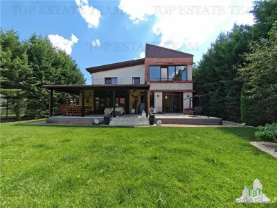 Casa eleganta de vanzare in Corbeanca - 1000 mp teren, stil, spatiu si liniste! - foto 15