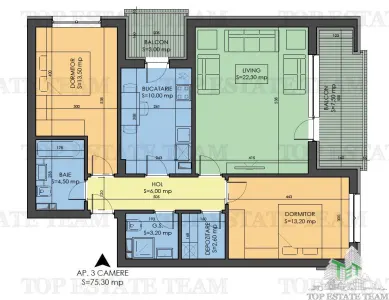 Apartament 3 camere 86mp bloc nou Prelungirea Ghencea - foto 2