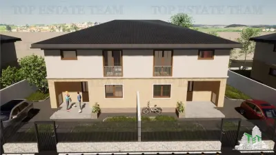 De vanzare casa tip duplex, 5 camere, curte 200mp - foto 6