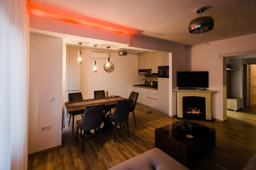 Ultracentral  Apartament  Panorama  Terasa, Semineu Electric  Design Modern - foto 6