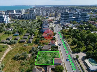 Teren de Vanzare 1000 mp la Bulevard - Mamaia Nord - foto 8