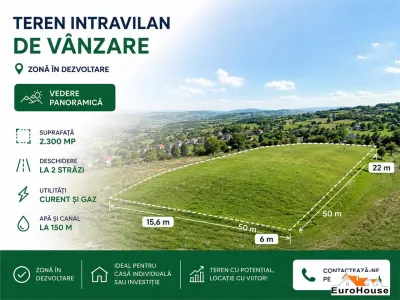 Teren Intravilan De Vanzare , Vedere Panoramica - Alba Iulia