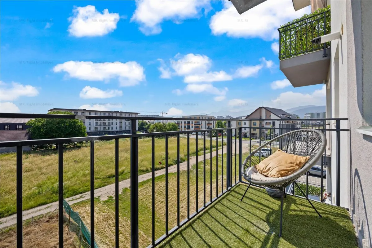 Apartament superb 2 camere debara si parcare | Tractorul | Brasov - foto 12
