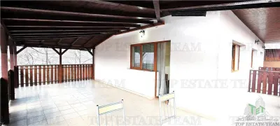 Afacere la cheie cu profit din prima zi, 2 pensiuni 27 camere, salon de evenimente, pastravarie restaurant, SPA si 15000 mp teren, DN1 Comuna Cornu - foto 22