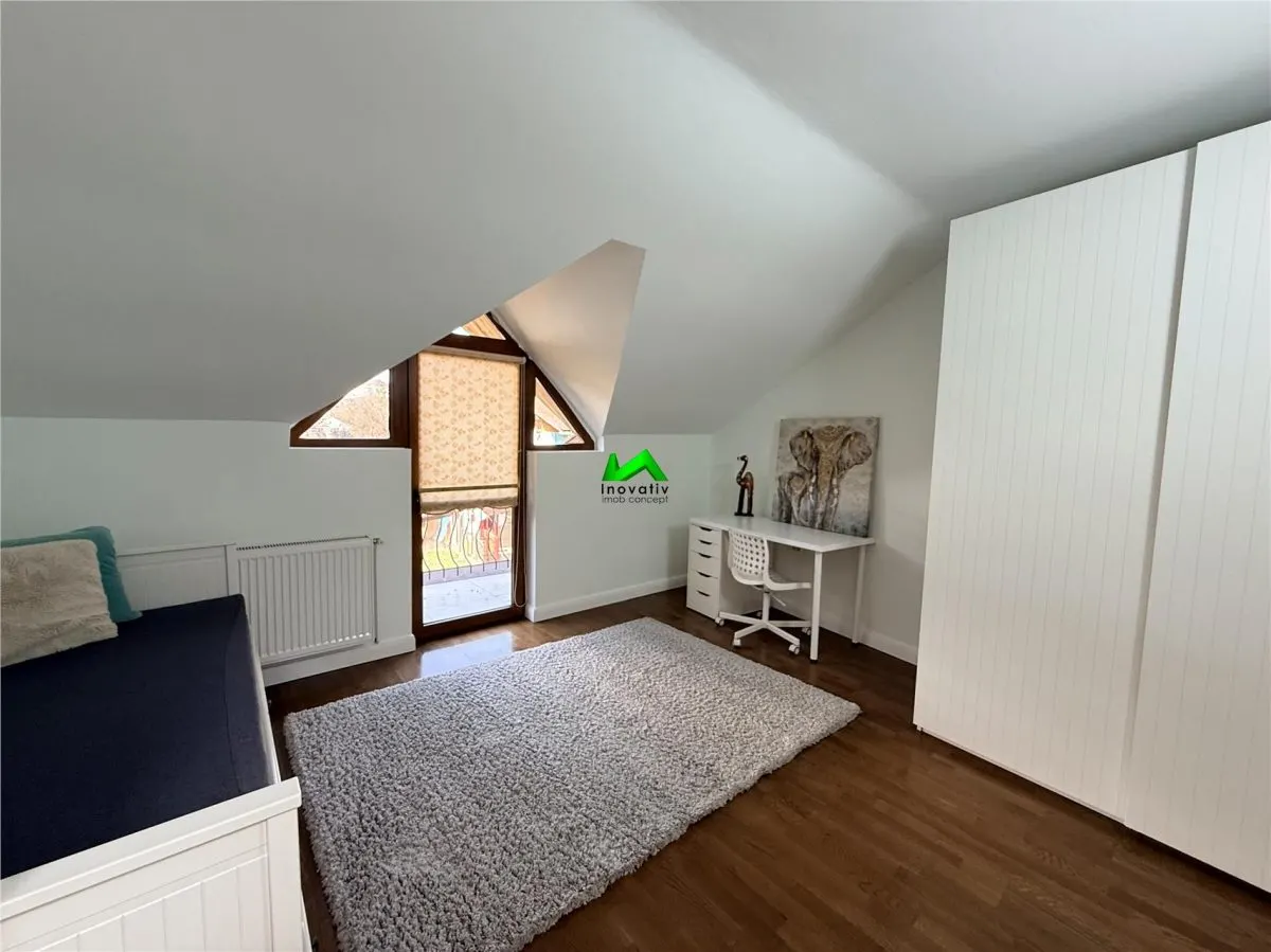 Casa individuala de inchiriat 3 camere Sibiu Central Rennes - foto 13