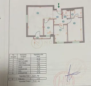 Apartament de 3 camere Pipera 2 parcari - foto 6