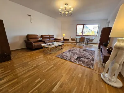 Apartament de 3 camere de vanzare Herastrau 115mp 2 parcari boxa - foto 3