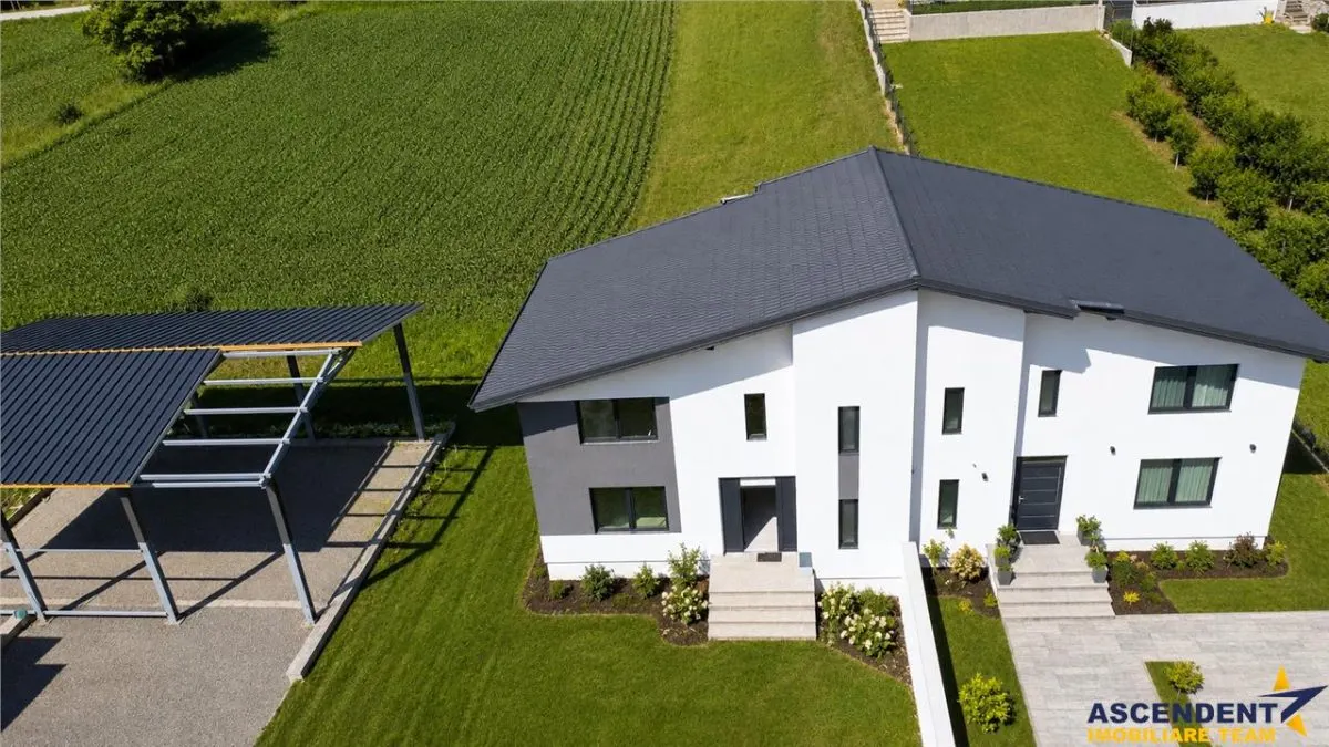Casa noua, moderna, P + 1E, langa padure, Voiniceni, 6km de Targu Mures. - foto 3