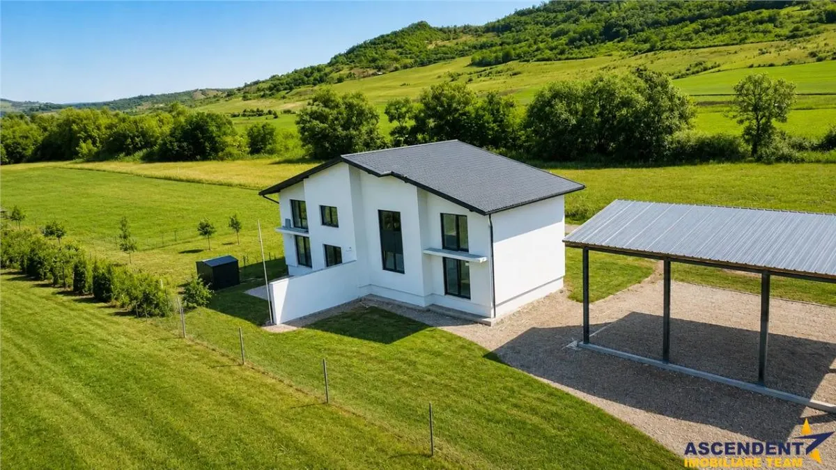 Casa noua, moderna, P + 1E, langa padure, Voiniceni, 6km de Targu Mures. - foto 10