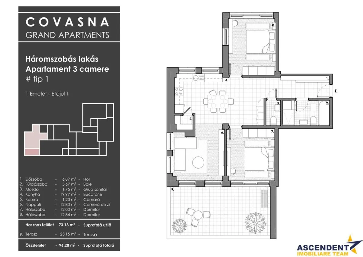 Edificiu cu proiect de apartamente/ aparthotel, Central, Covasna - foto 7