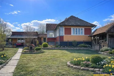 Tur 3D! Casa traditionala+ domeniu de 4.300 mp,livada,anexe:refugiu apreciabil Craiesti, la 28 km de Targu Mures - foto 3