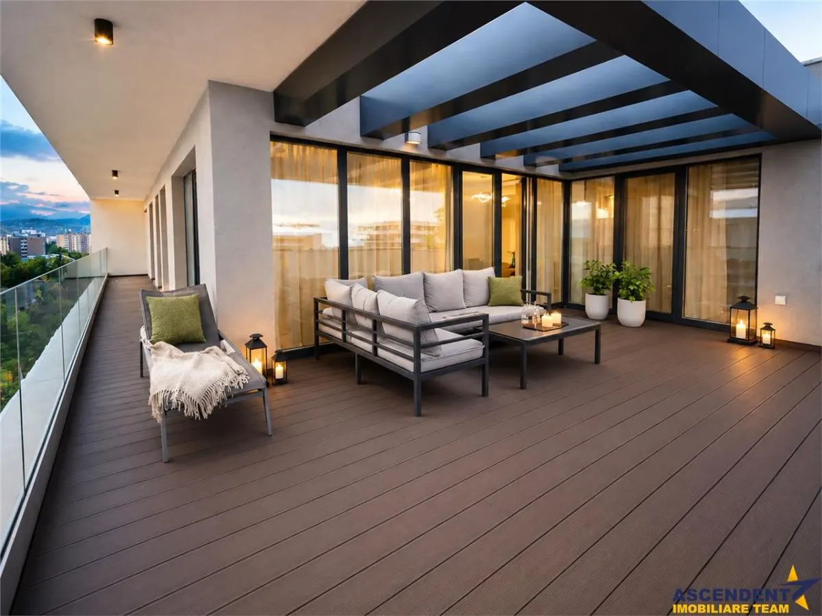 Premium Penthouse,echipat,parcare subterana,50 mp terasa,Qualis,Tractorul, Brasov - foto 1