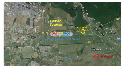 Teren 49.000 mp Balaceanca - Cernica - Balaceanca