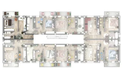 C3 Apartament 1 camera D 35 mp   ASTORIA Lunca Cetatuii 2027 - foto 6