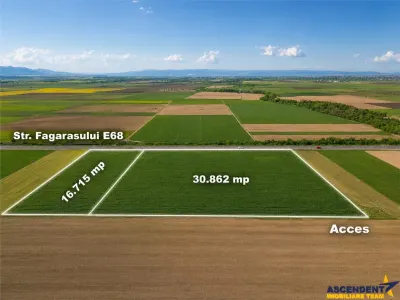 Unitate investitionala: 47.577 mp, Codlea .-. Ghimbav, acces facil, ariere remarcabila - foto 2